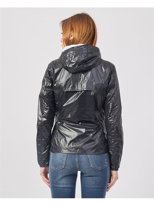 Veste courte réversible pour femme Lily Plus K-WAY | K41317W-LILY PLUS.2 DOUBLEAOZ